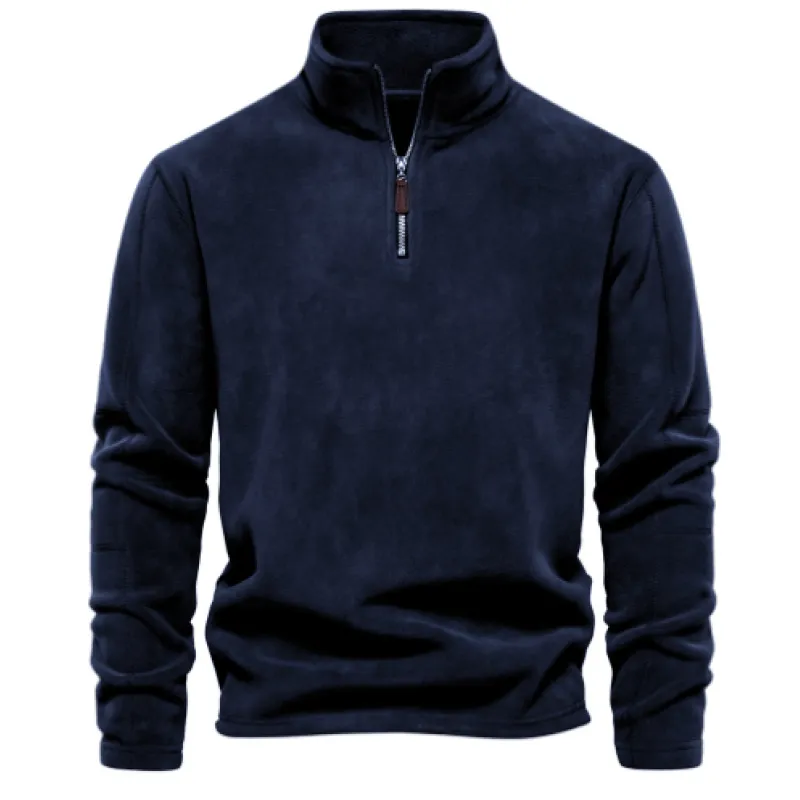 Hugo | Half-Zip Stand-Collar Pullover