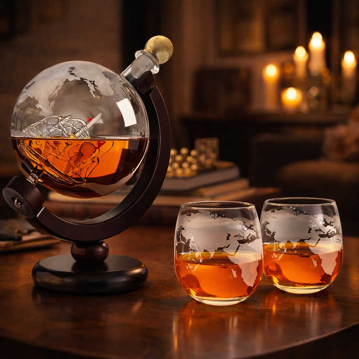 Marco | Whisky Bottle World Map Design