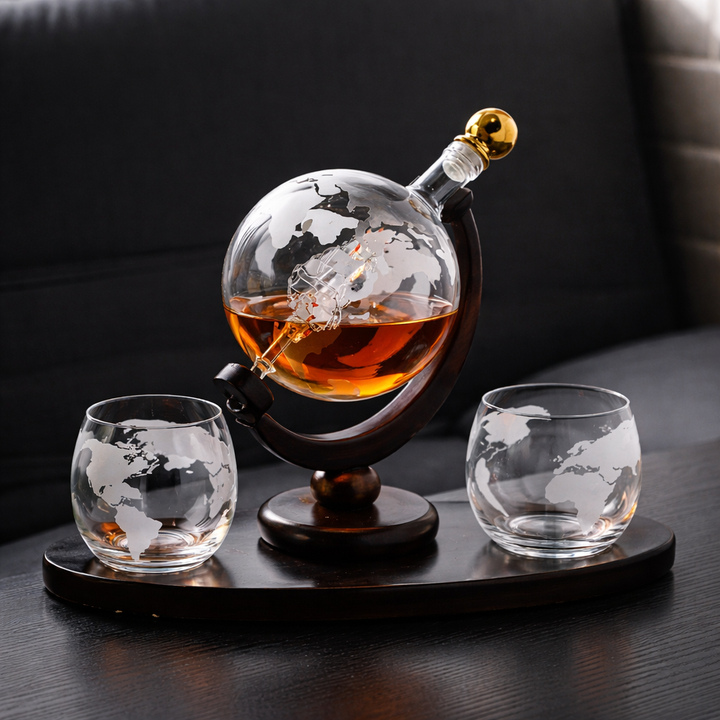Marco | Whisky Bottle World Map Design