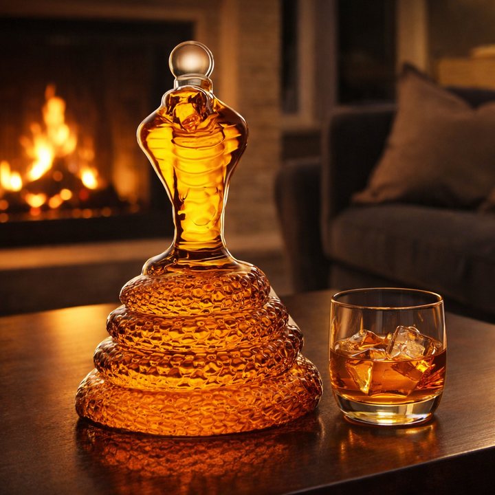 Rodney | Whisky Bottle  Cobra Design