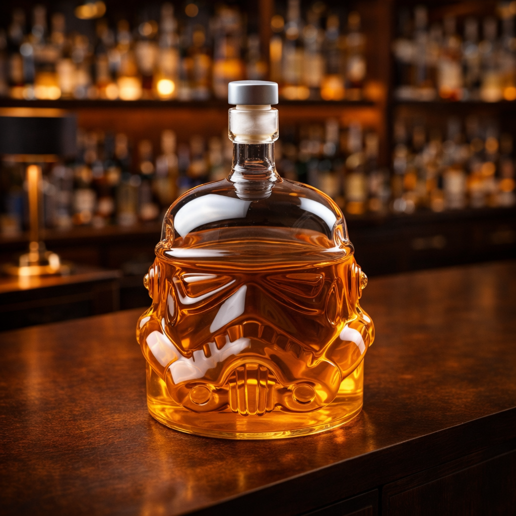 Darren | Whisky Bottle Set Bottle and Glass