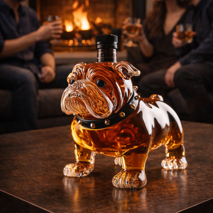Frank | Whisky Bottle Bulldog Design