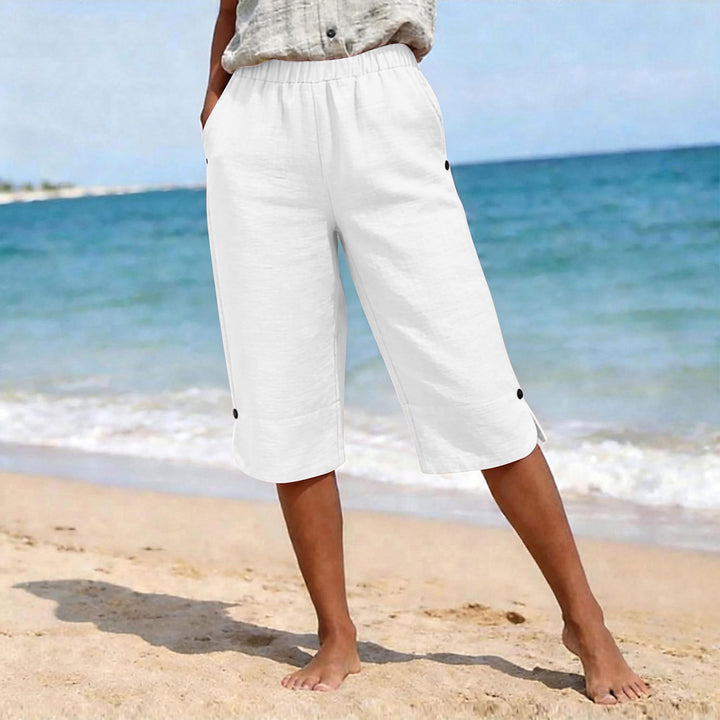 Ingrid | Relaxed Wide-Leg Capris
