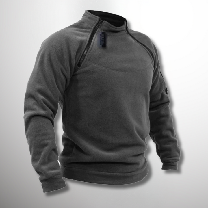 Leonard | Stand-Collar Quarter-Zip Pullover