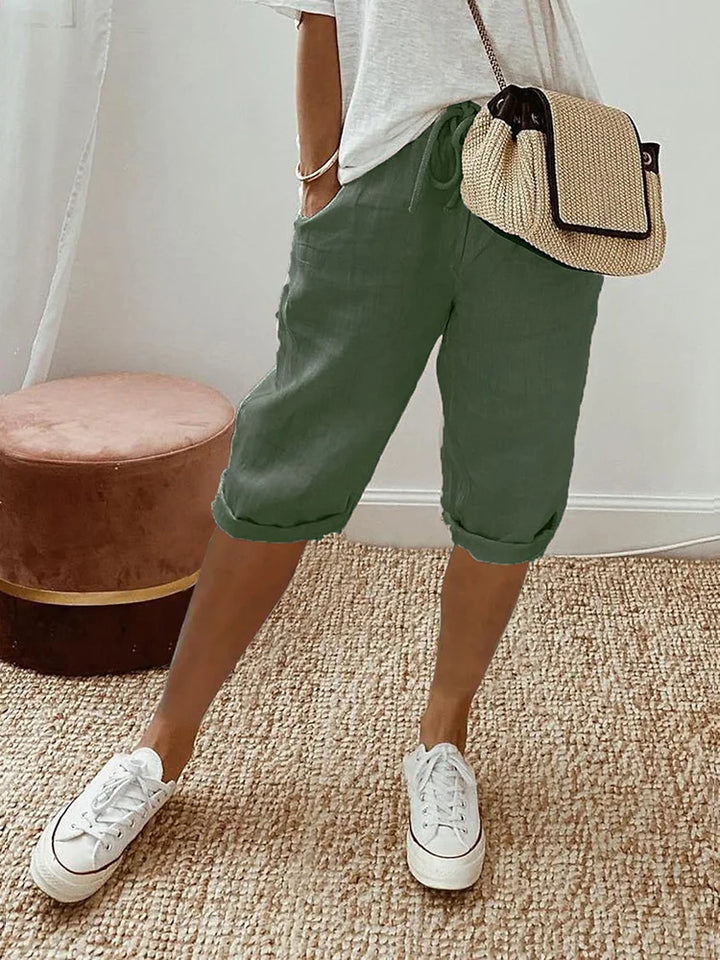 Elise | Relaxed Knee-Length Shorts