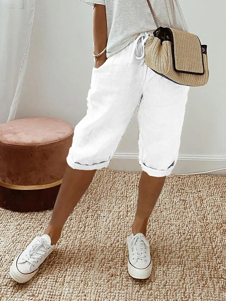 Elise | Relaxed Knee-Length Shorts