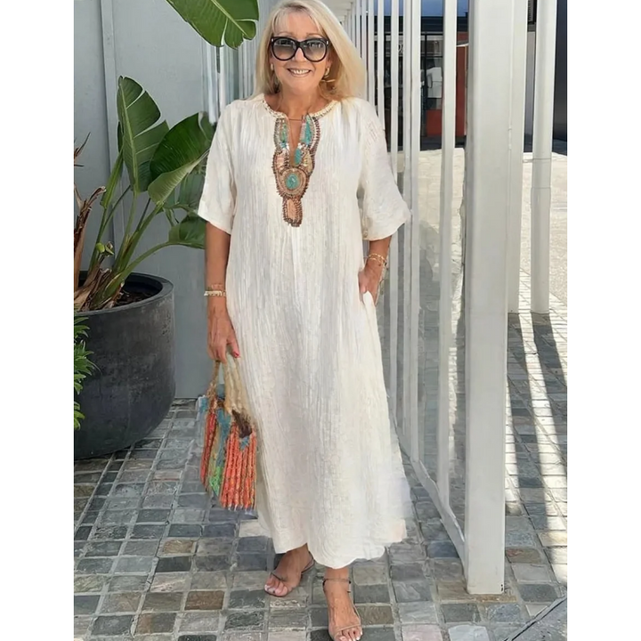 Marnie | Relaxed Bohemian Maxi Dress