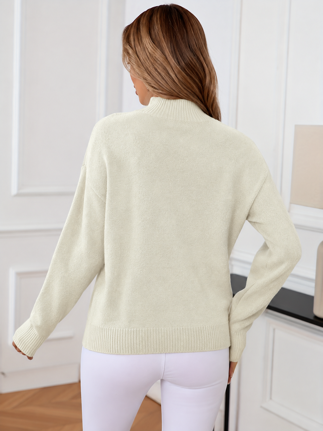 Lorelei | Refined Mock Neck Jumper