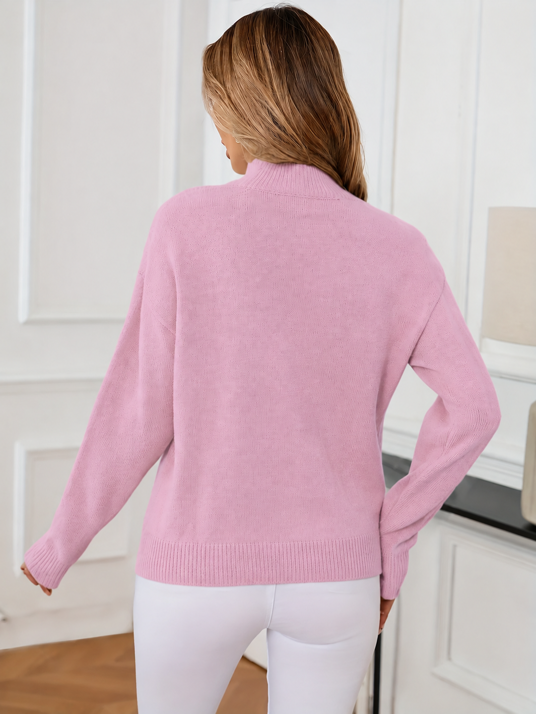 Lorelei | Refined Mock Neck Jumper