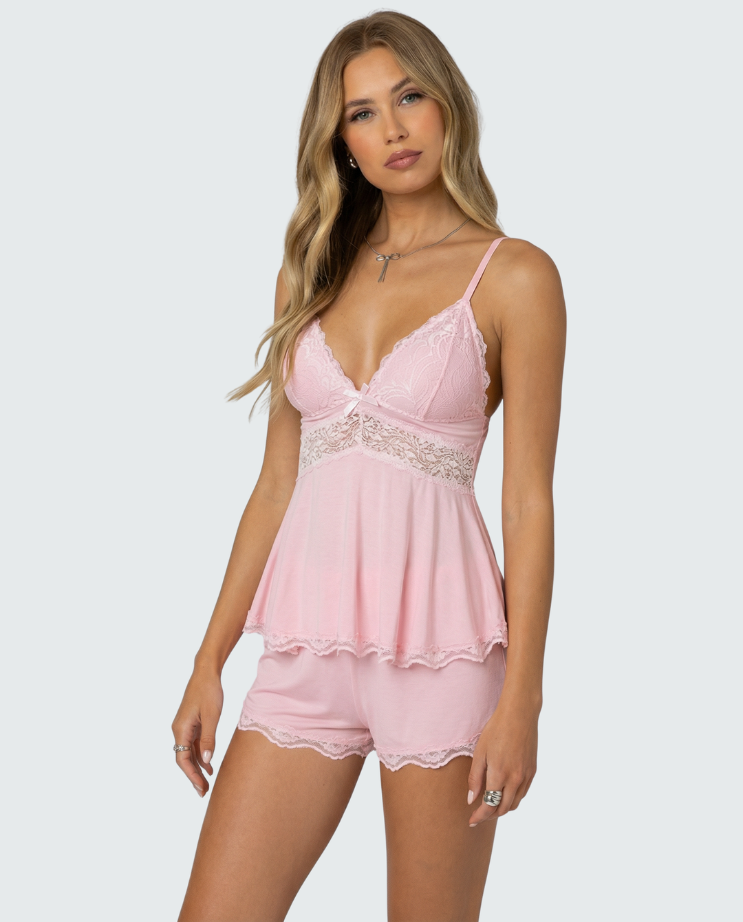 Juliette | Delicate Lace-Trimmed Sleep Set