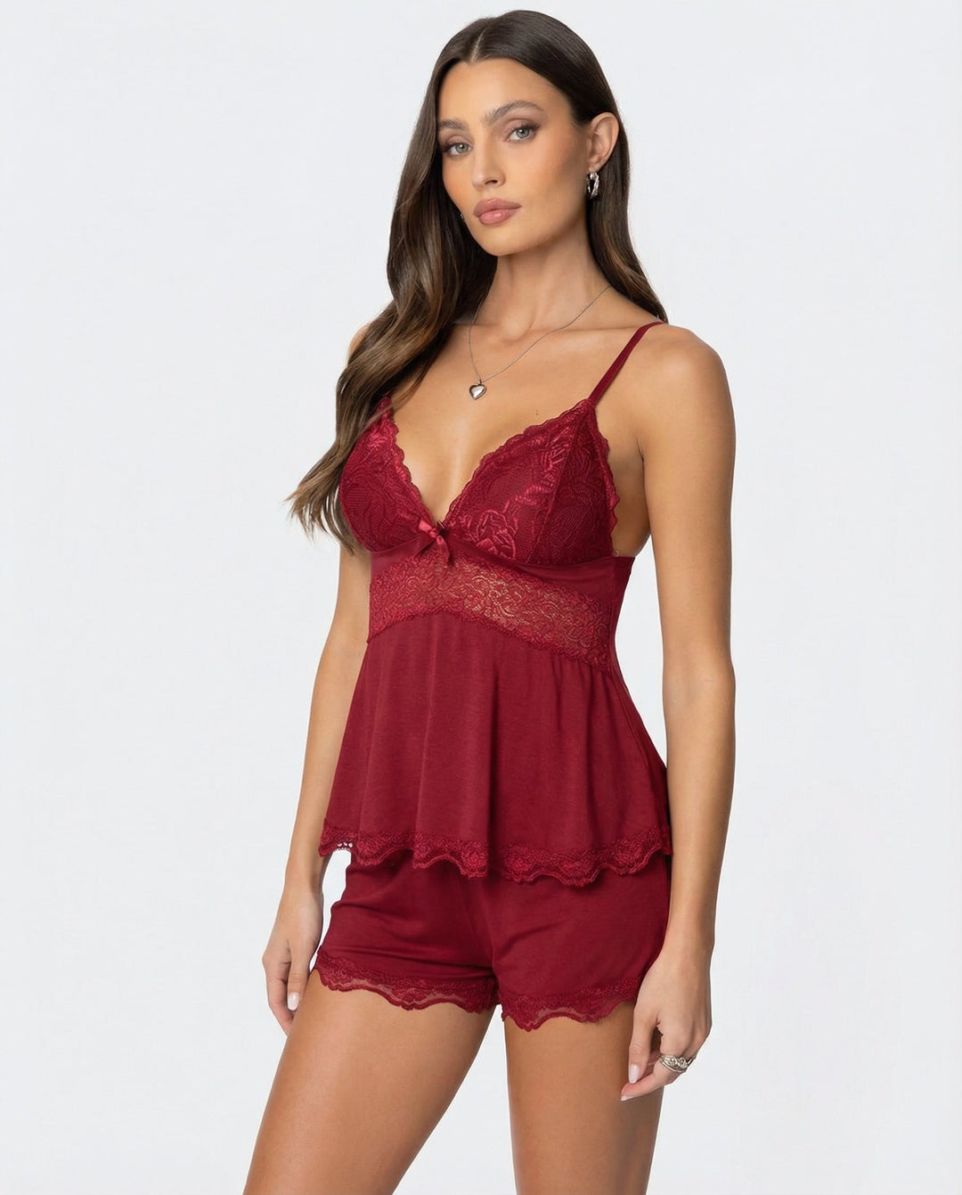 Juliette | Delicate Lace-Trimmed Sleep Set