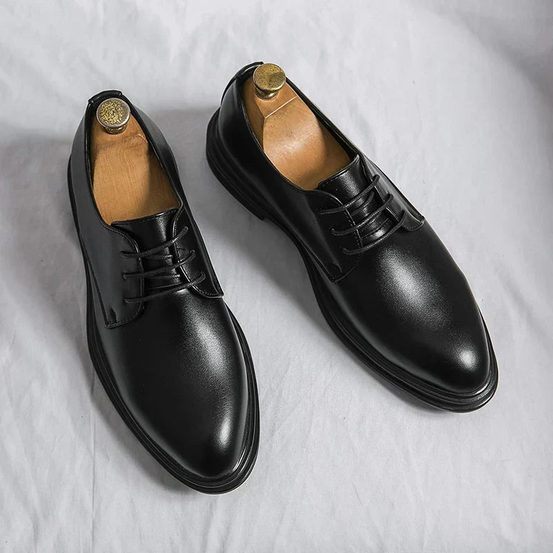 Men's Derby Shoes Lace-Up Formal Office - Classic Style for Work and ...