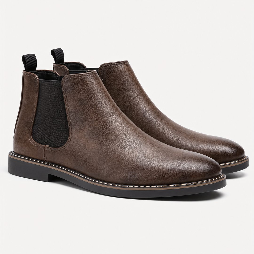 Nelson | Refined Slip-On Chelsea Boots