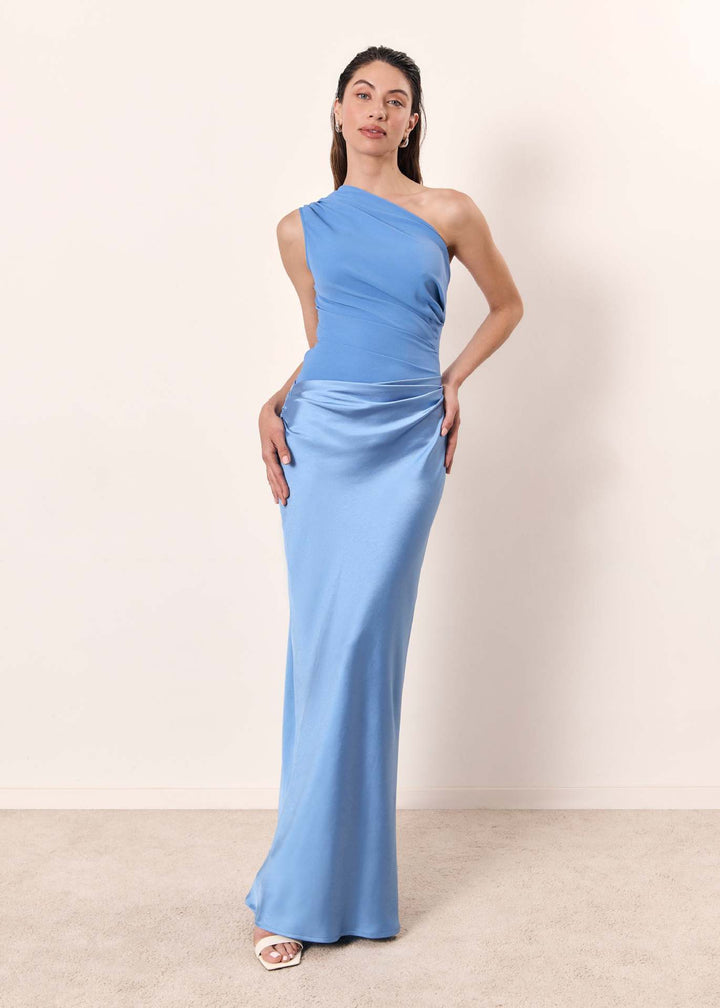 Adrienne | One-Shoulder Maxi Dress