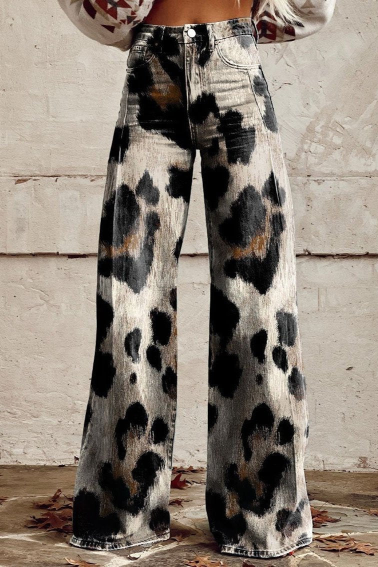 Andrea | Classic Multicolour Bohemian Elegant Trousers