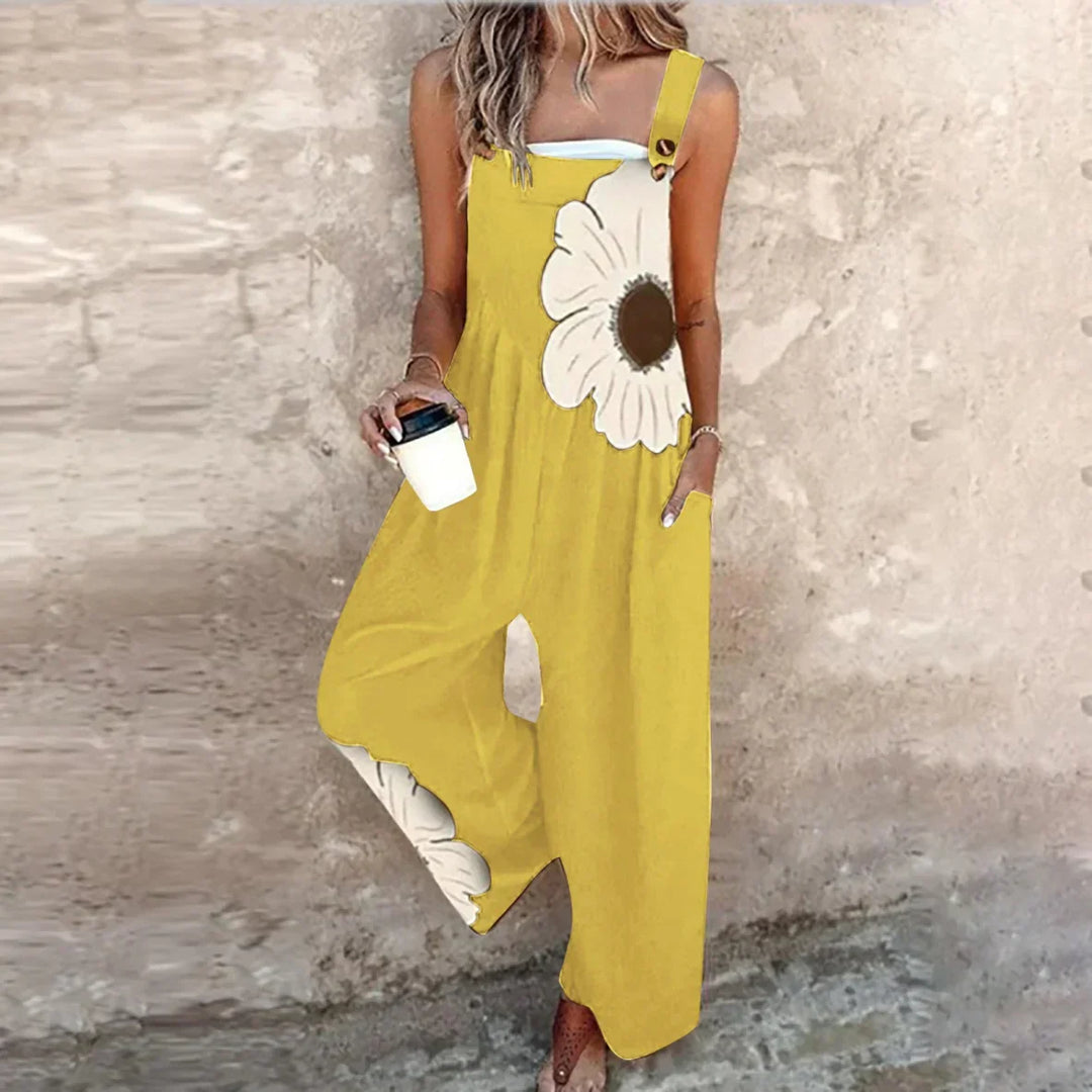 Marissa | Stylish Floral Wide Leg Jumpsuit