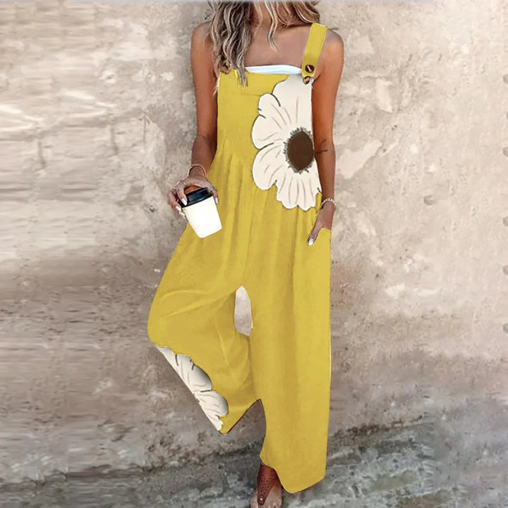 Marissa | Stylish Floral Wide Leg Jumpsuit