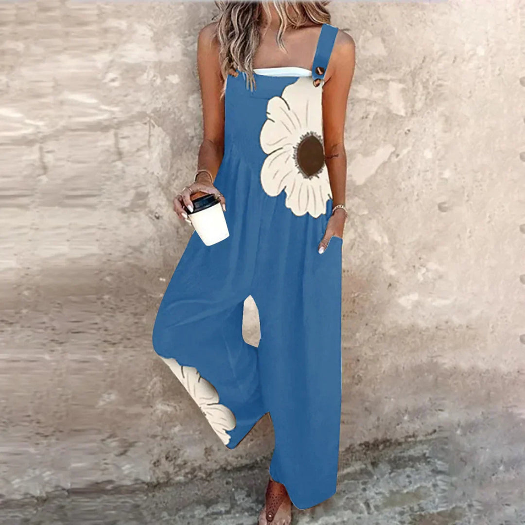 Marissa | Stylish Floral Wide Leg Jumpsuit
