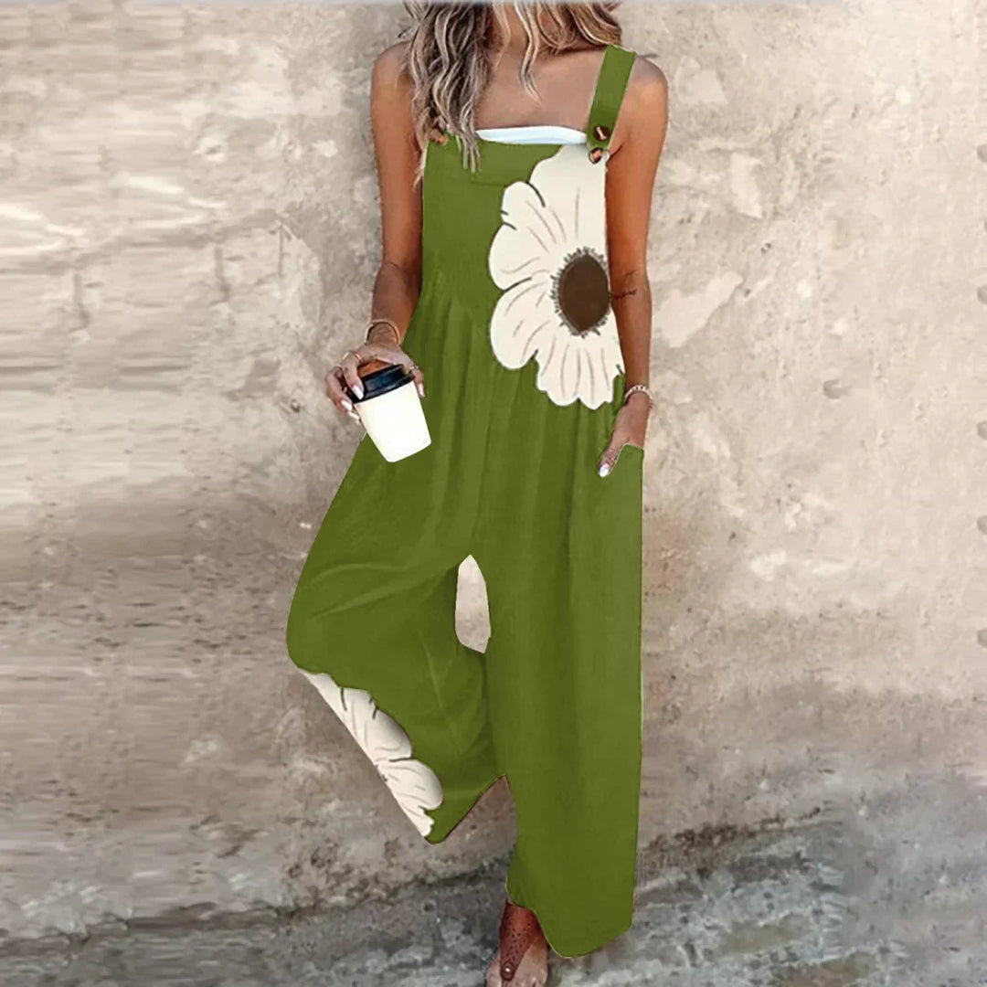 Marissa | Stylish Floral Wide Leg Jumpsuit