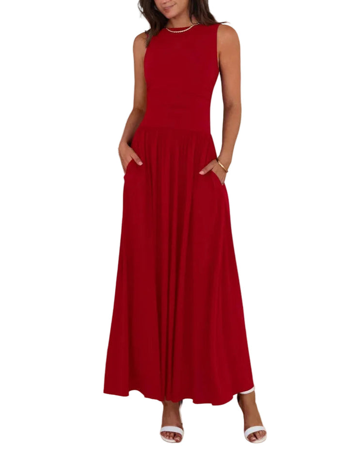 Madilyn | Chic Sleeveless High-Waisted Dress