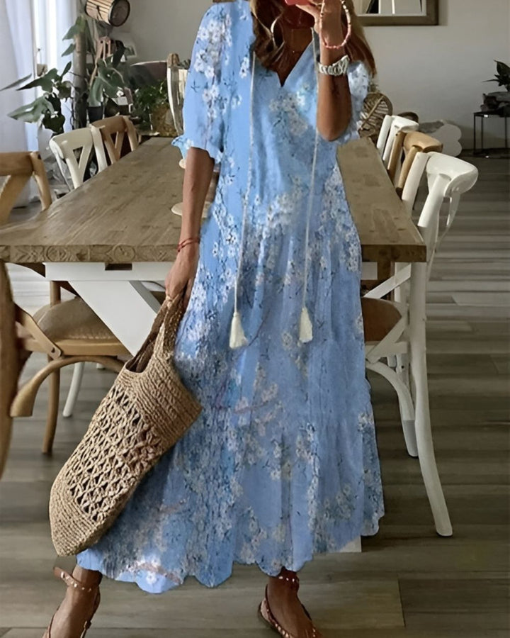 Sylvie | Bohemian Maxi Dress