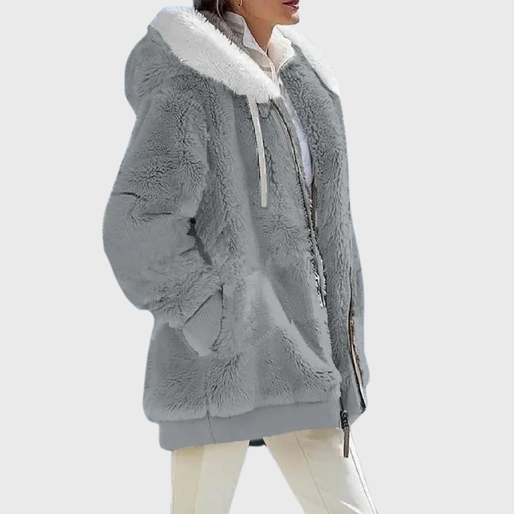 Sofia | Elegant Multicolour Warm Puffer jacket