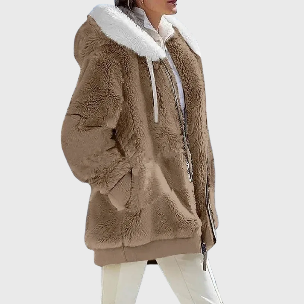 Sofia | Elegant Multicolour Warm Puffer jacket