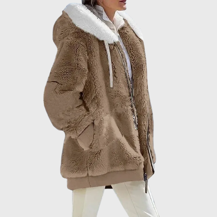 Sofia | Elegant Multicolour Warm Puffer jacket