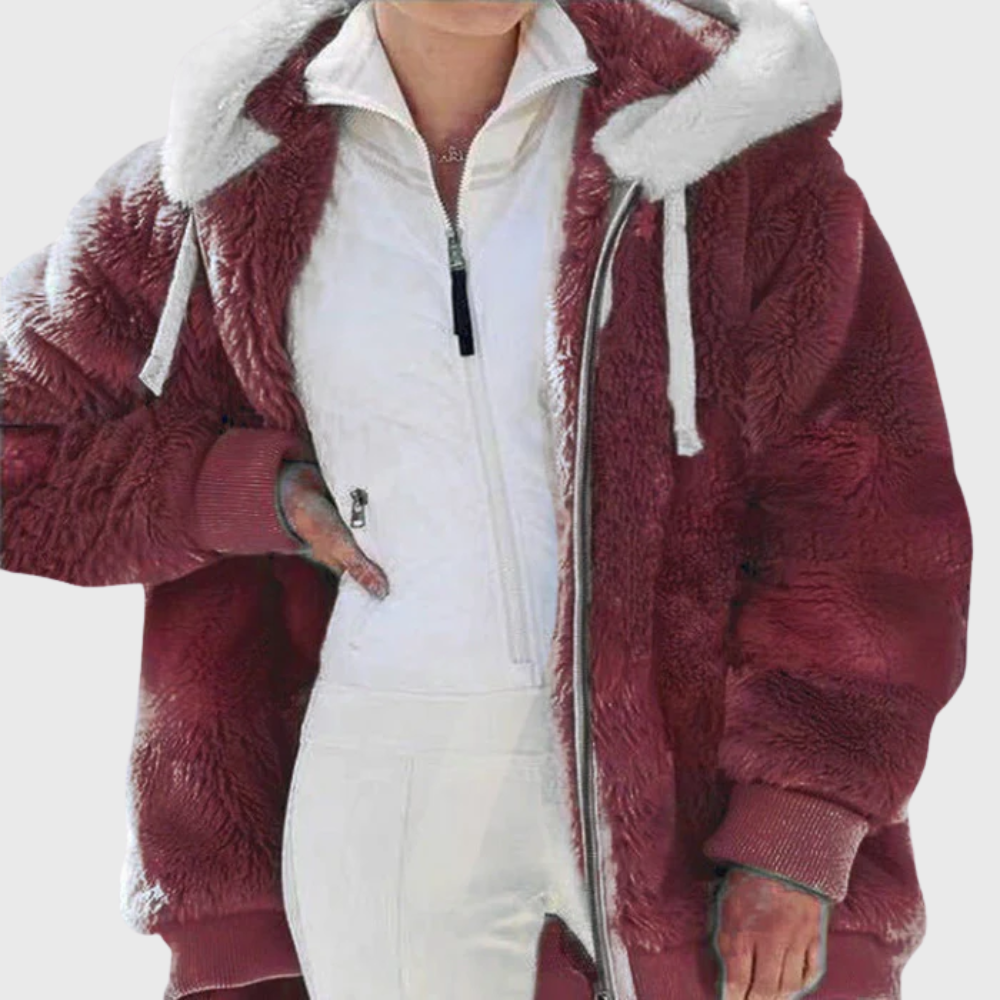 Sofia | Elegant Multicolour Warm Puffer jacket