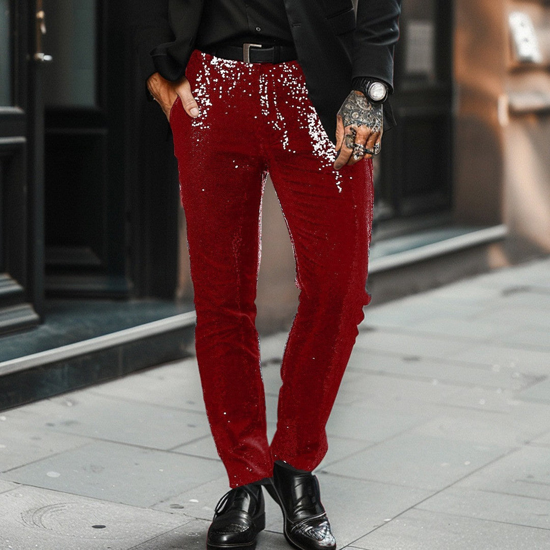 Byron | Shimmering Statement Trousers
