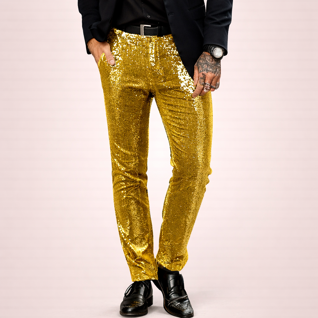 Byron | Shimmering Statement Trousers