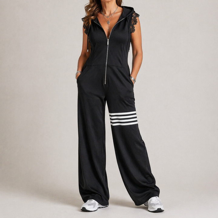 Verena | Sporty Hooded Jumpsuit