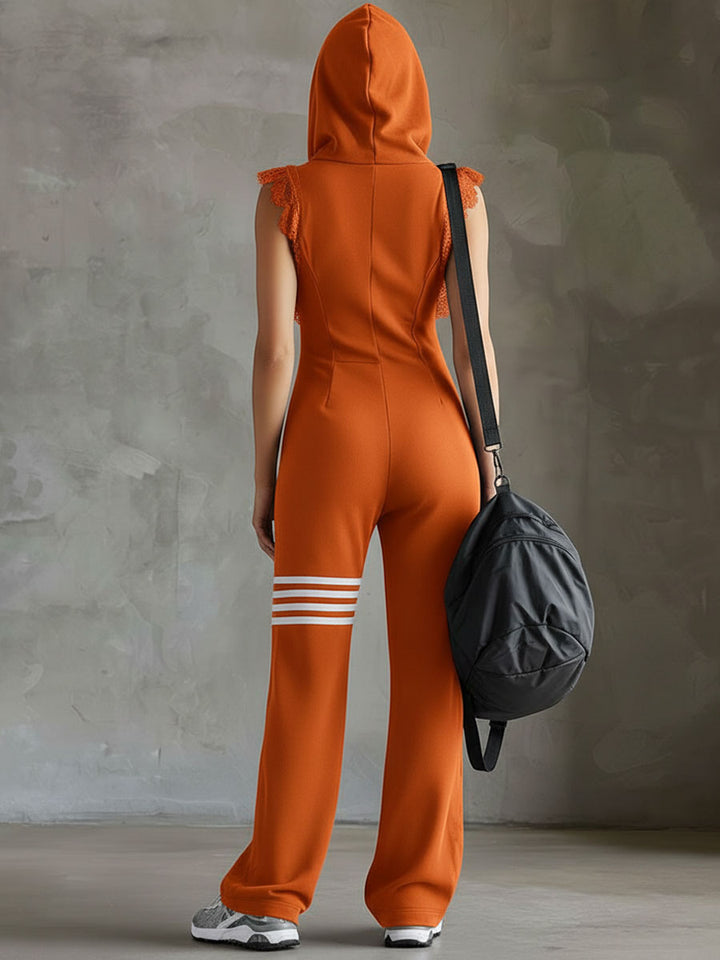 Verena | Sporty Hooded Jumpsuit