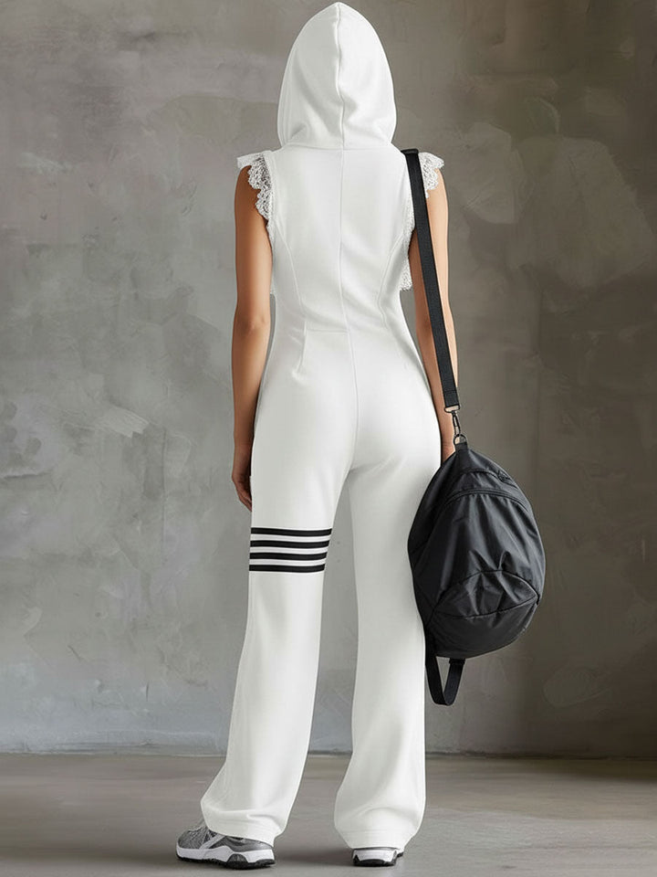 Verena | Sporty Hooded Jumpsuit