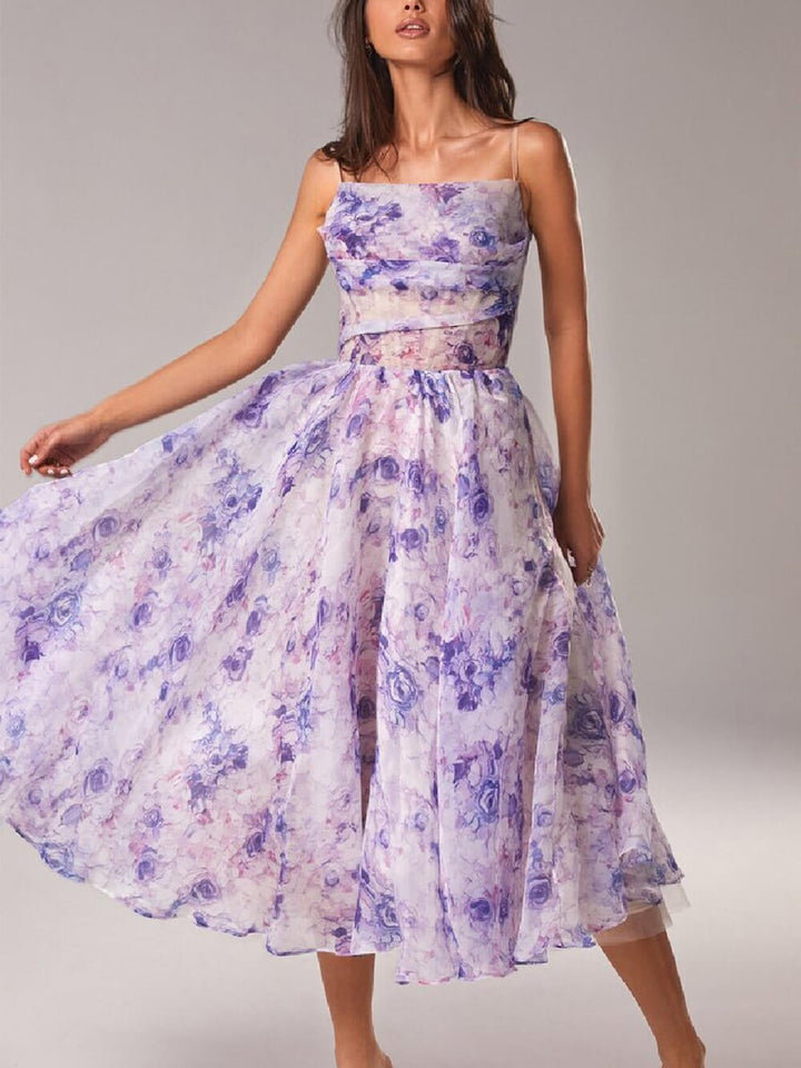 Primrose | Romantic Floral Midi Dress