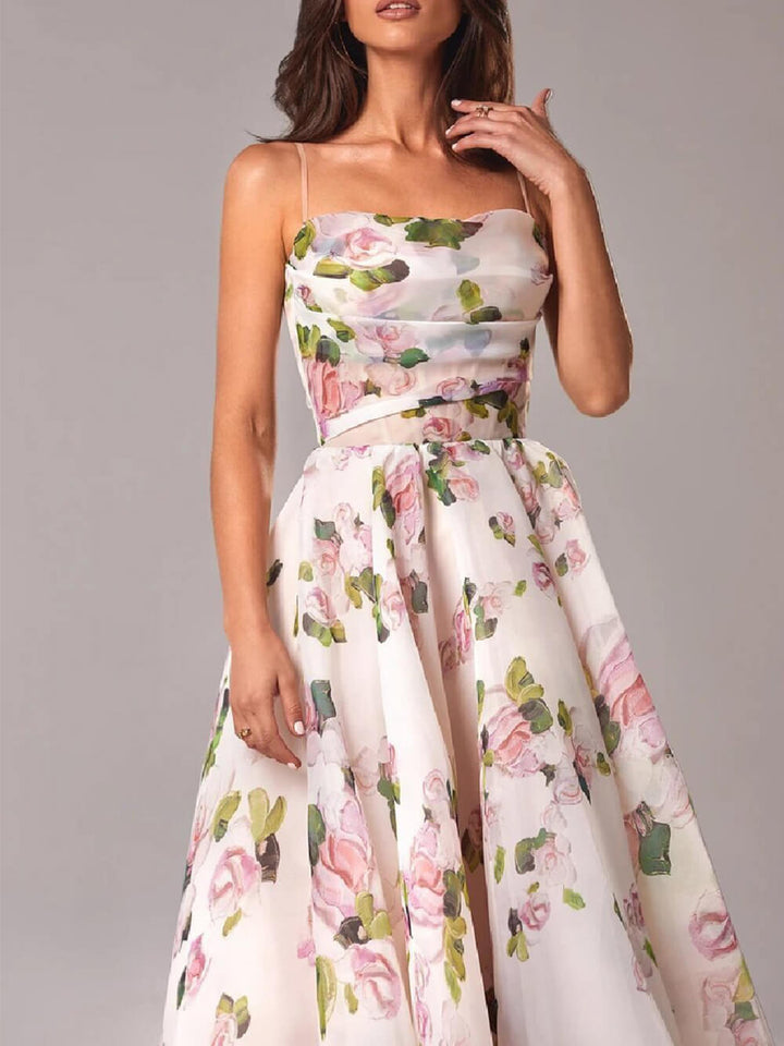 Primrose | Romantic Floral Midi Dress