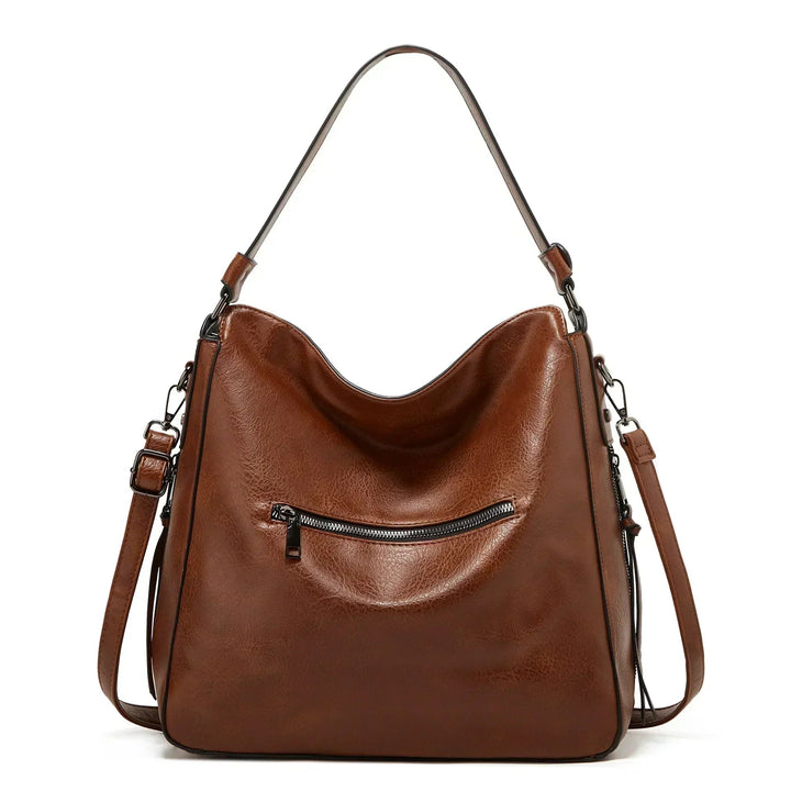 Selena | Classic Retro Zipper Shoulder Bag