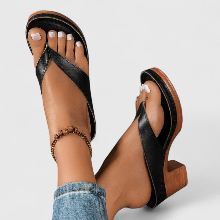 Adrienne | Timeless Block-Heel Sandals