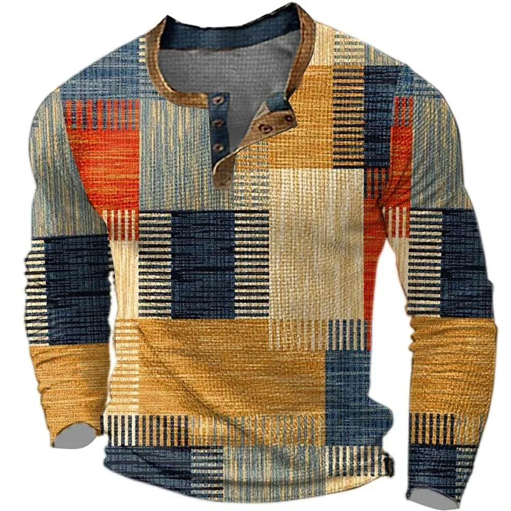 Andrew | Multicolour Long Sleeve Shirt