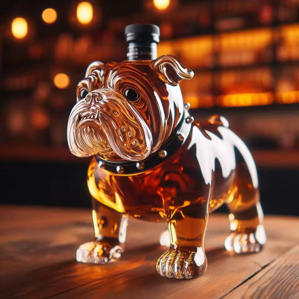 Frank | Whisky Bottle Bulldog Design