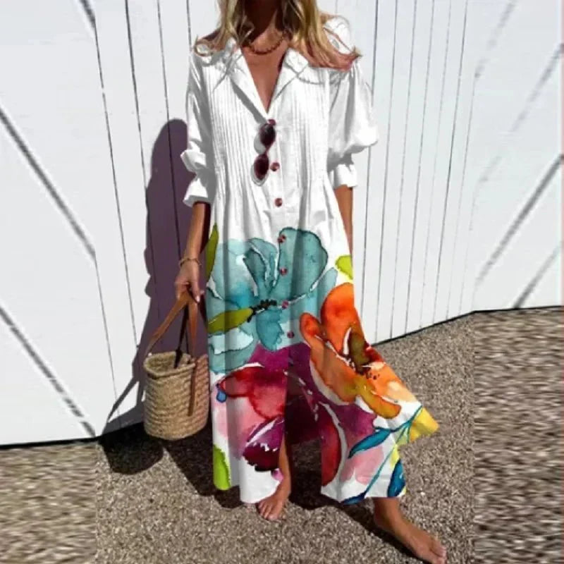 Rimmey | Elegant Wide Boho Dress