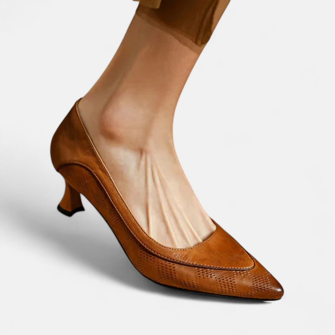 Catherine | Classic Pointed Premium Heels