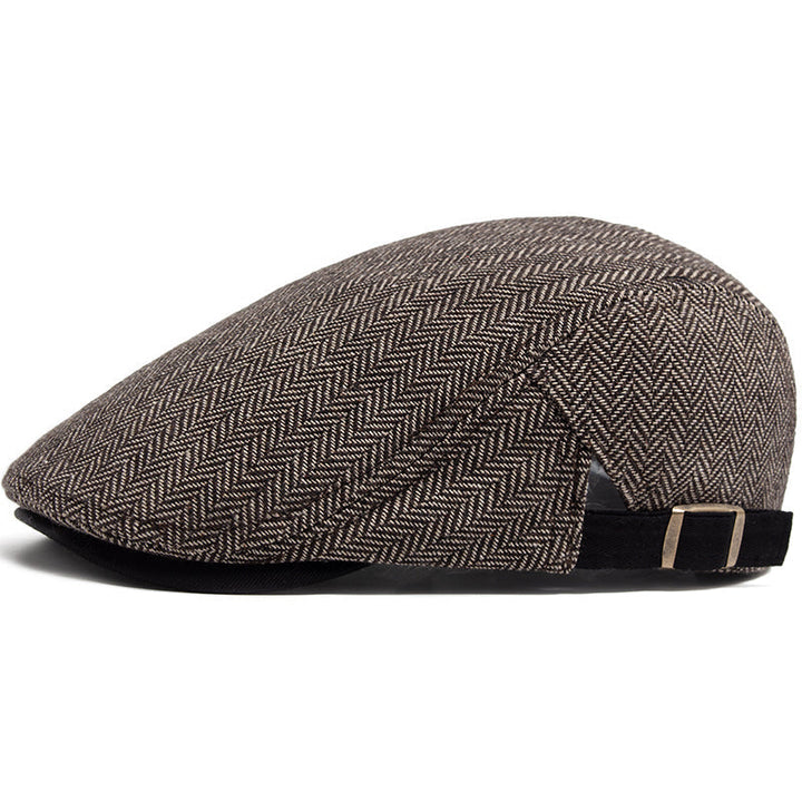 Adrian | Vintage Herringbone Driver Cap