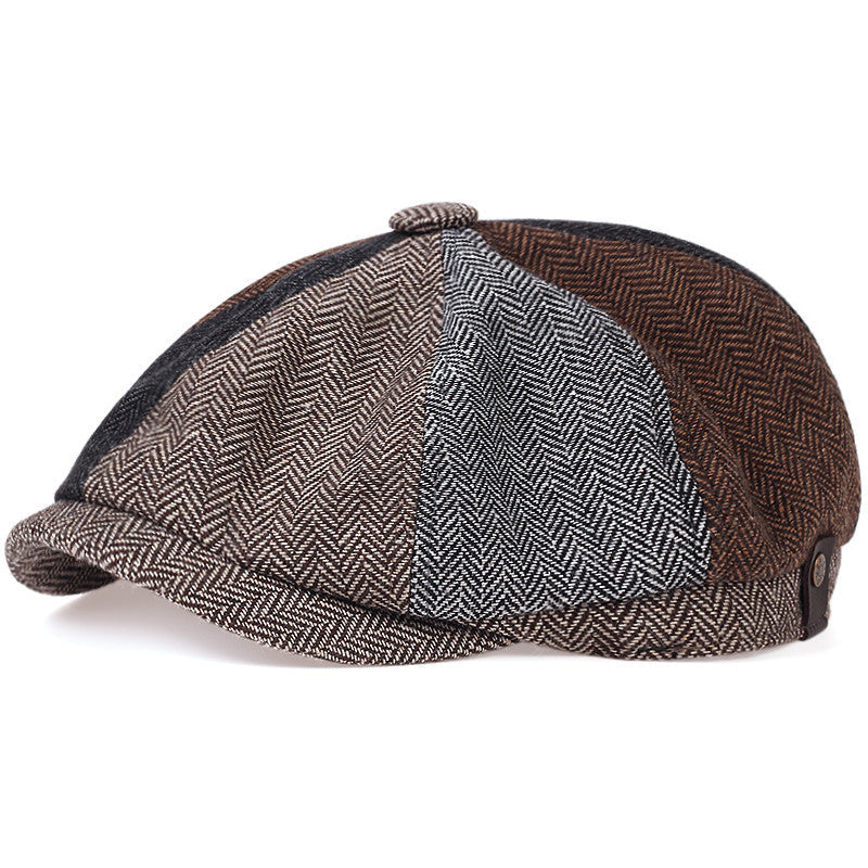 Manuel | Vintage Herringbone Everyday Cap