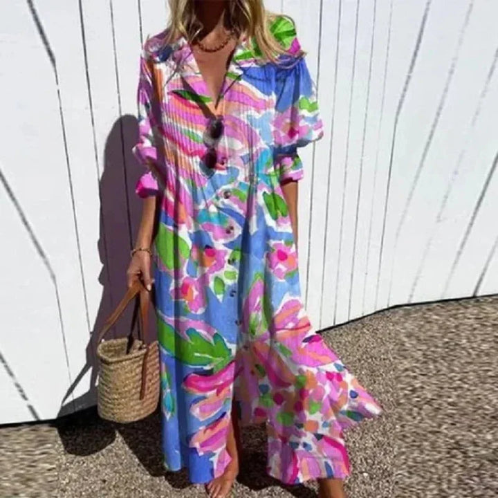 Rimmey | Elegant Wide Boho Dress