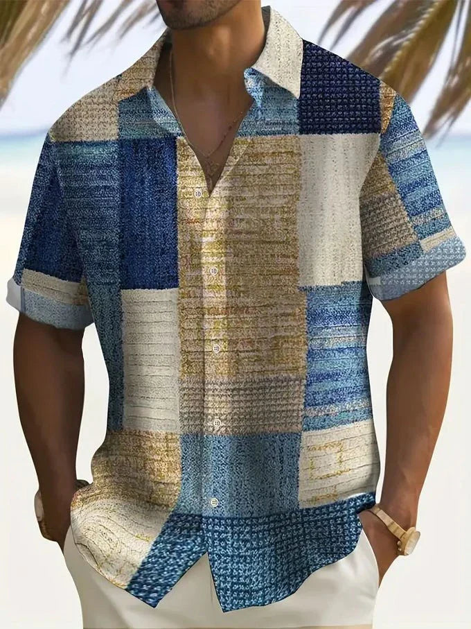 Joshua | Retro Button-Down Shirt