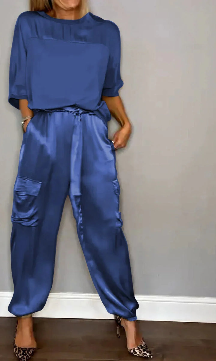 Averielle | Luxe Stylish Flowing Two Piece Set
