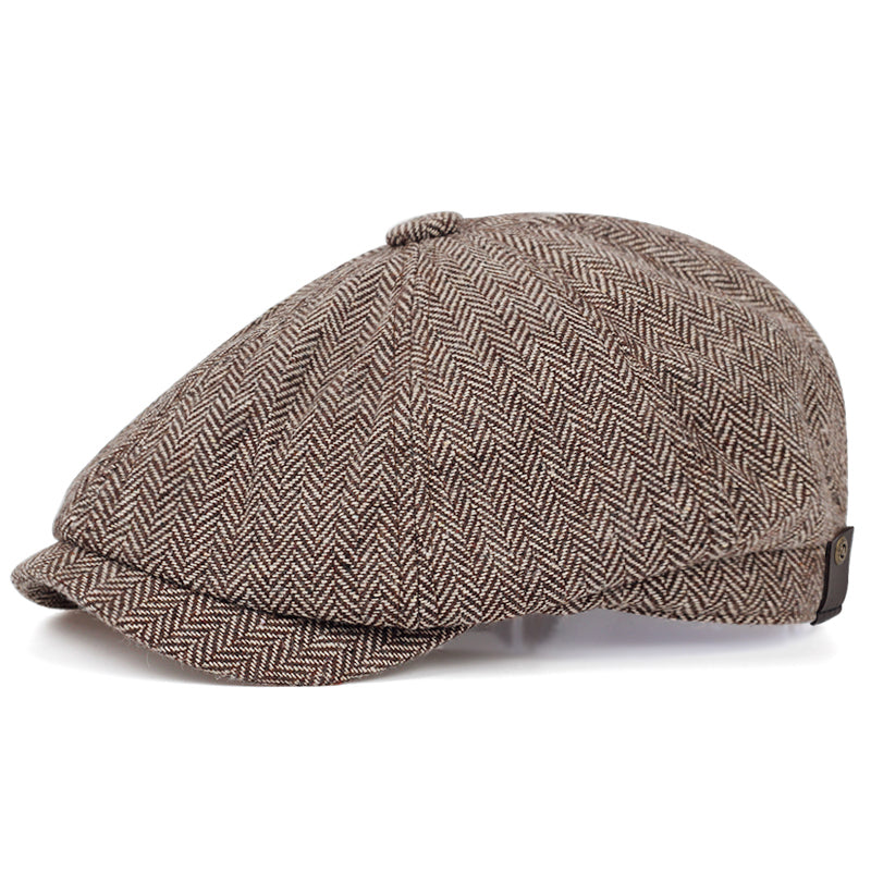 Manuel | Vintage Herringbone Everyday Cap