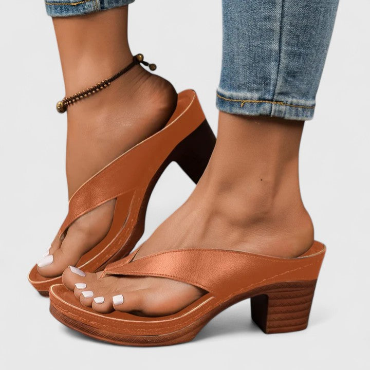 Adrienne | Timeless Block-Heel Sandals