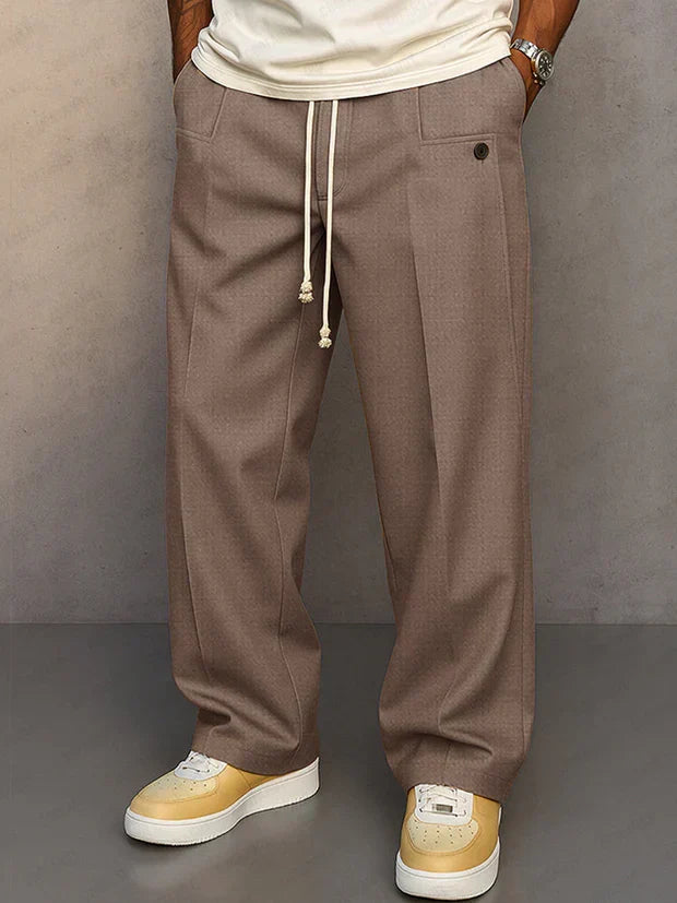 Adrian | Classic Adjustable Drawstring Trousers
